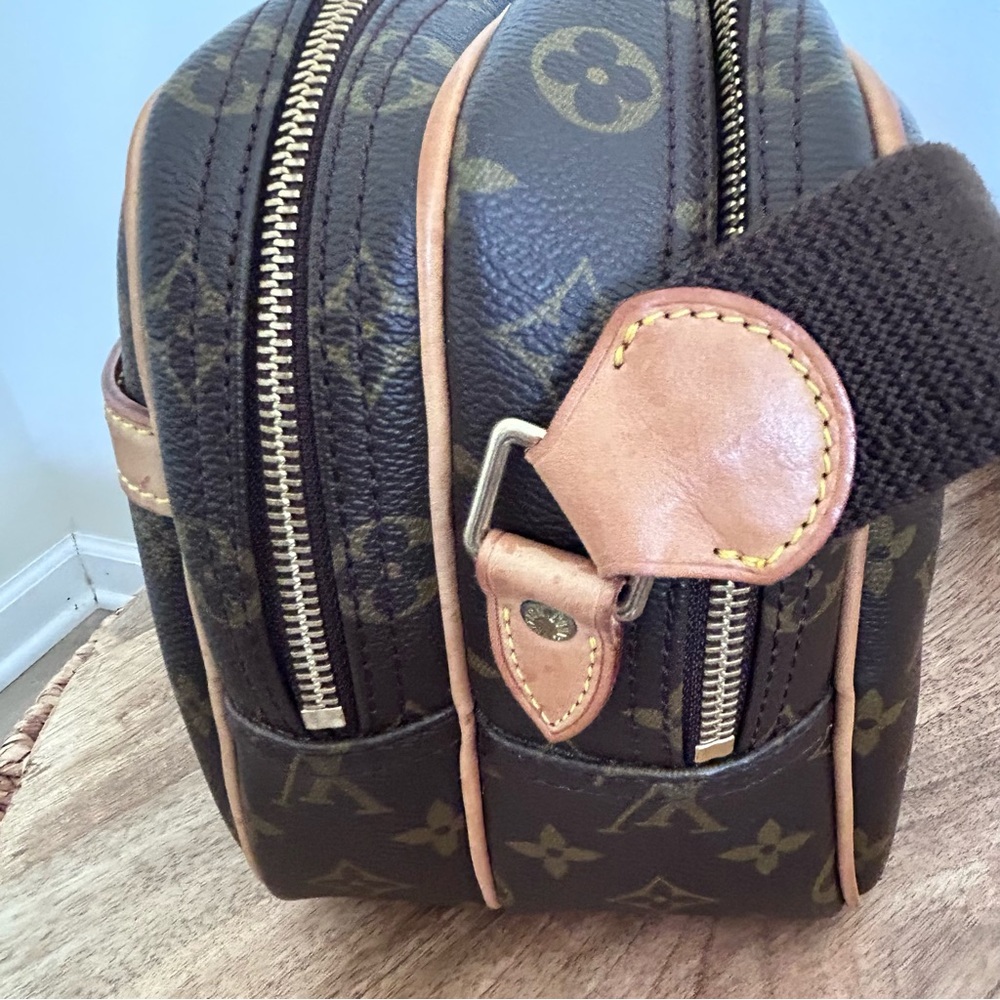 Authentic Louis Vuitton Monogram Reporter Crossbody Shoulder Bag Purse SP1010 - Picture 7 of 16